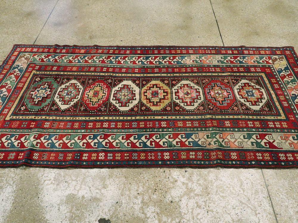 Antique Caucasian Shirvan Rug, No.12955 - Galerie Shabab