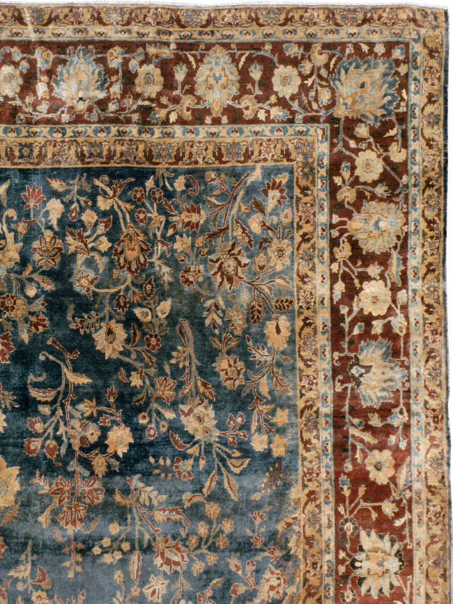 Vintage Persian Lavar Kerman Rug, No.13003 - Galerie Shabab