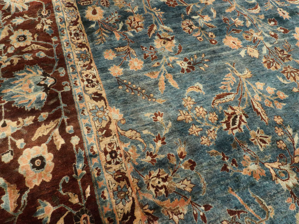 Vintage Persian Lavar Kerman Rug, No.13003 - Galerie Shabab