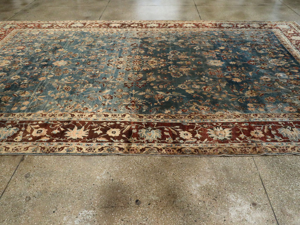 Vintage Persian Lavar Kerman Rug, No.13003 - Galerie Shabab