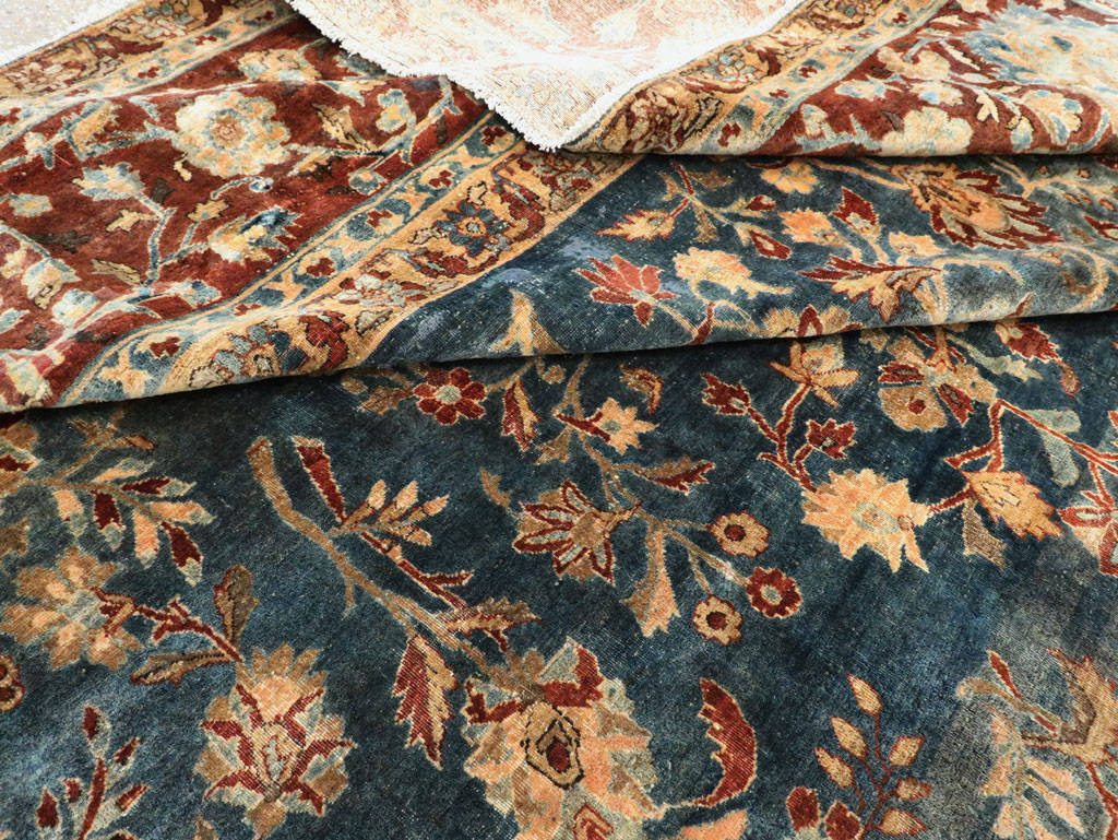 Vintage Persian Lavar Kerman Rug, No.13003 - Galerie Shabab