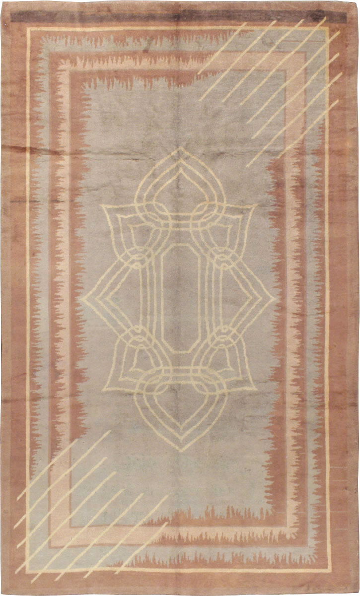 Vintage Art Deco Rug, No.13021 - Galerie Shabab