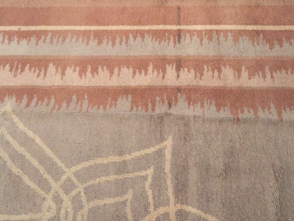 Vintage Art Deco Rug, No.13021 - Galerie Shabab