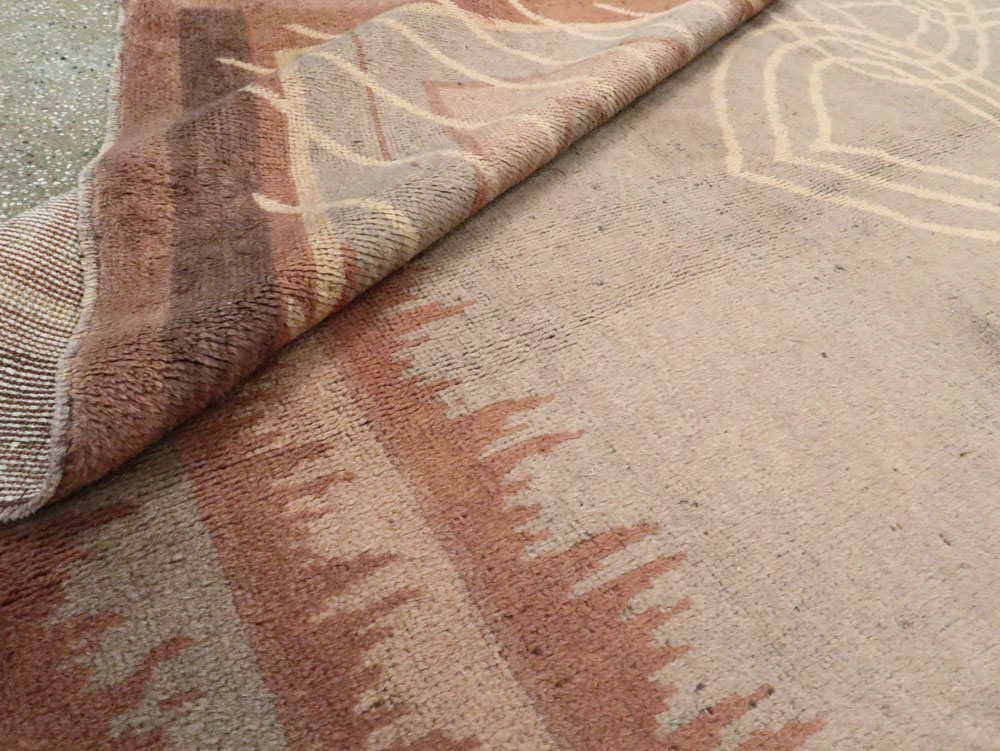 Vintage Art Deco Rug, No.13021 - Galerie Shabab