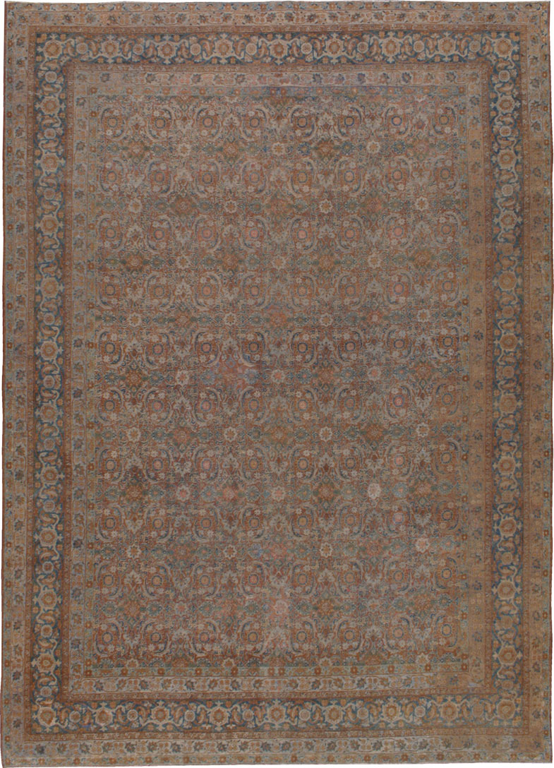 Antique Lavar Kerman Carpet, No.13039 - Galerie Shabab