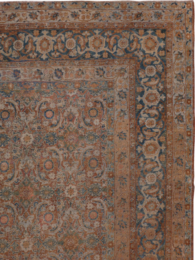 Antique Lavar Kerman Carpet, No.13039 - Galerie Shabab
