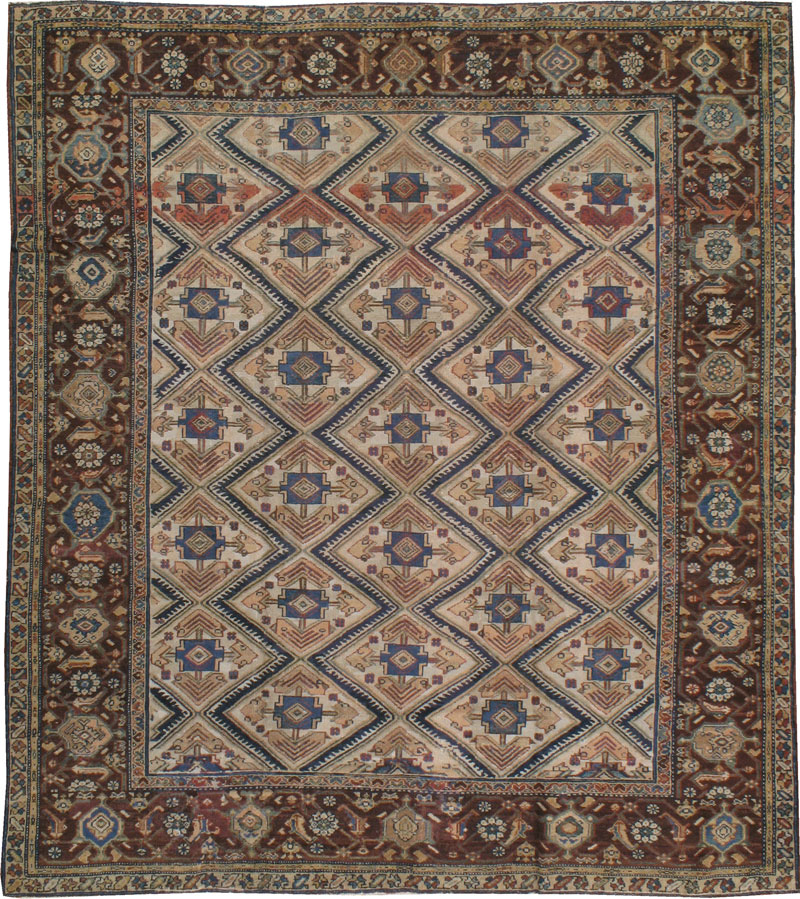A Malayer Square Carpet, No.13047 - Galerie Shabab