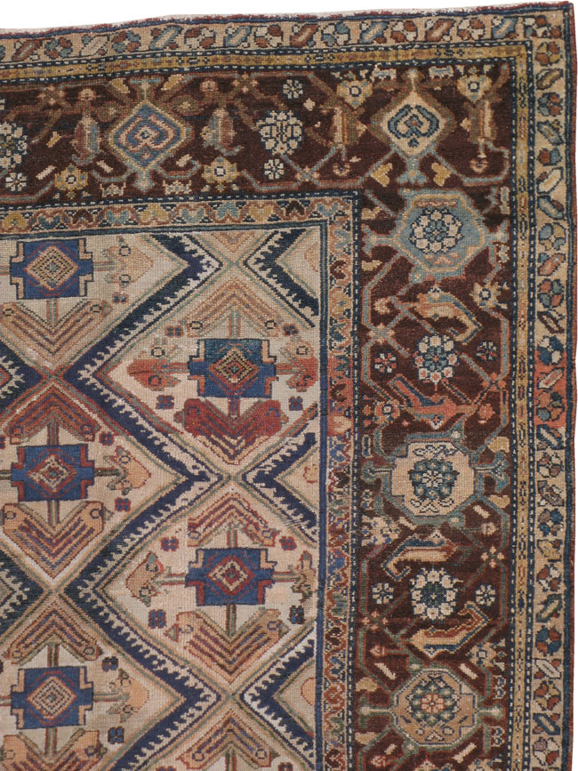 A Malayer Square Carpet, No.13047 - Galerie Shabab