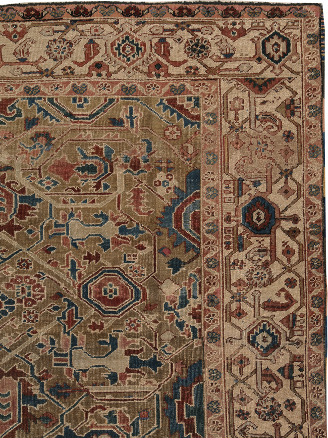 Antique Persian Heriz Rug, No.13050 - Galerie Shabab