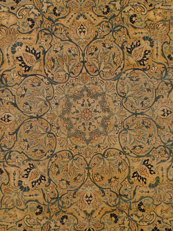 Antique Persian Lavar Kerman Carpet, No.13053 - Galerie Shabab