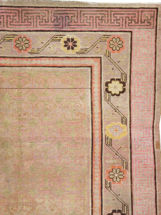 Antique East Turkestan Khotan Gallery Rug, No.13066 - Galerie Shabab