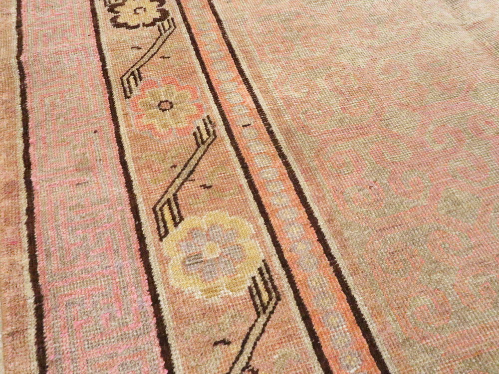 Antique East Turkestan Khotan Gallery Rug, No.13066 - Galerie Shabab