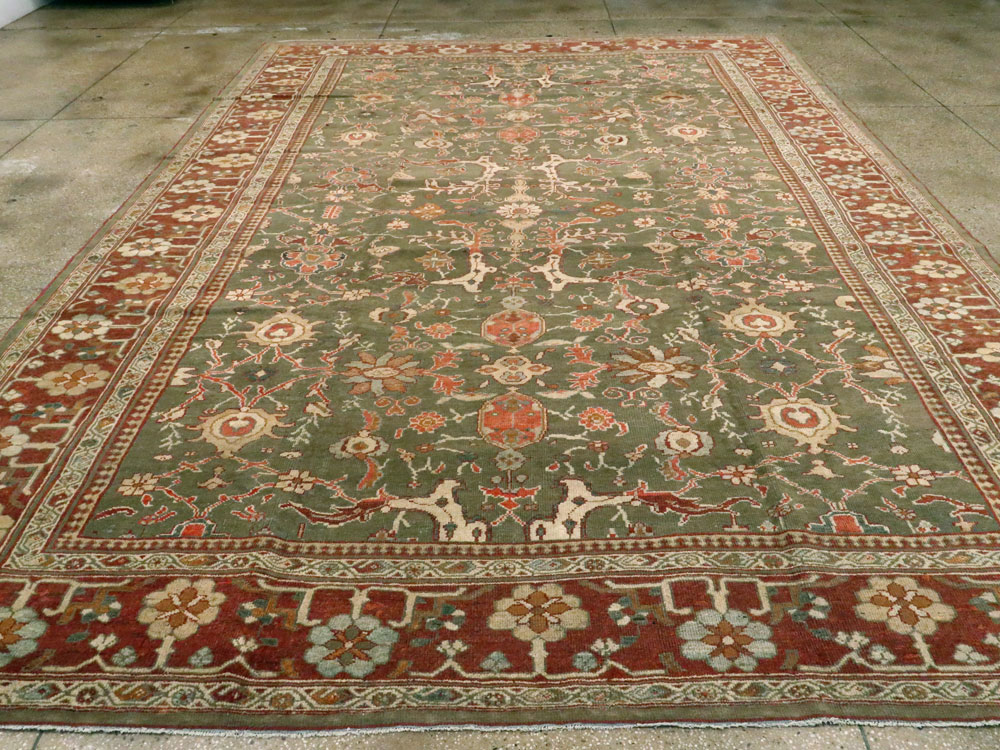 Antique Persian Sultanabad Rug, No.13076 - Galerie Shabab
