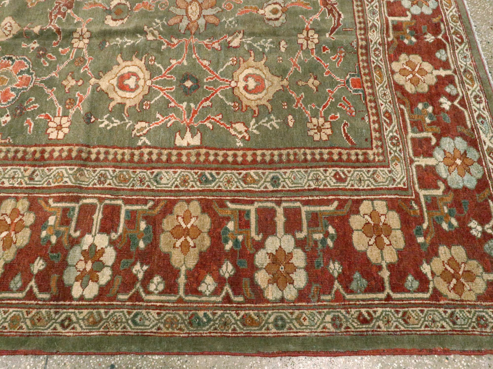 Antique Persian Sultanabad Rug, No.13076 - Galerie Shabab
