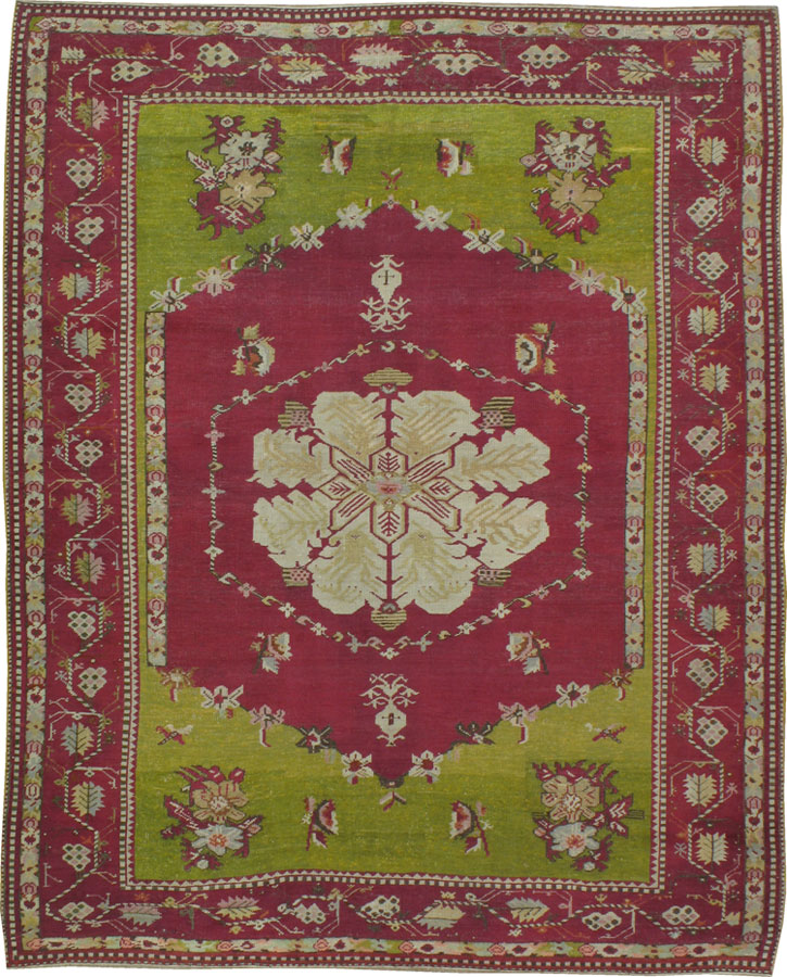 Antique Ghiordes Carpet, No.13080 - Galerie Shabab