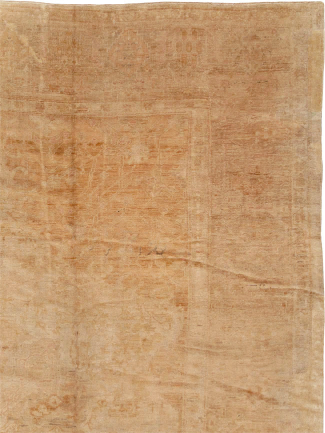 Antique Turkish Oushak Rug, No.13083 - Galerie Shabab