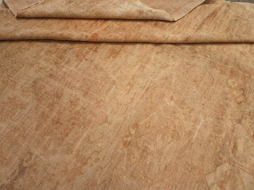Antique Turkish Oushak Rug, No.13083 - Galerie Shabab