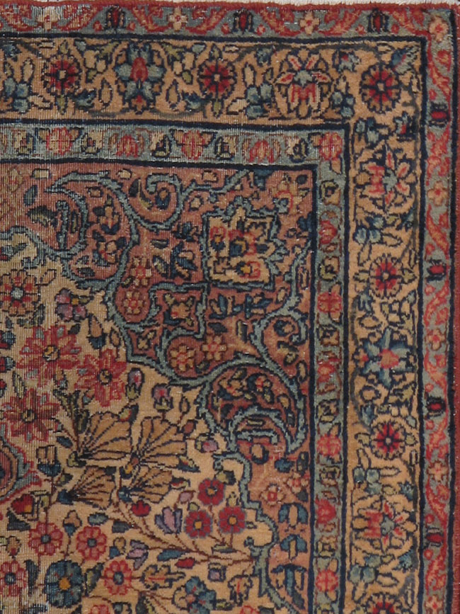 Antique Persian Lavar Kerman Rug, No.13106 - Galerie Shabab