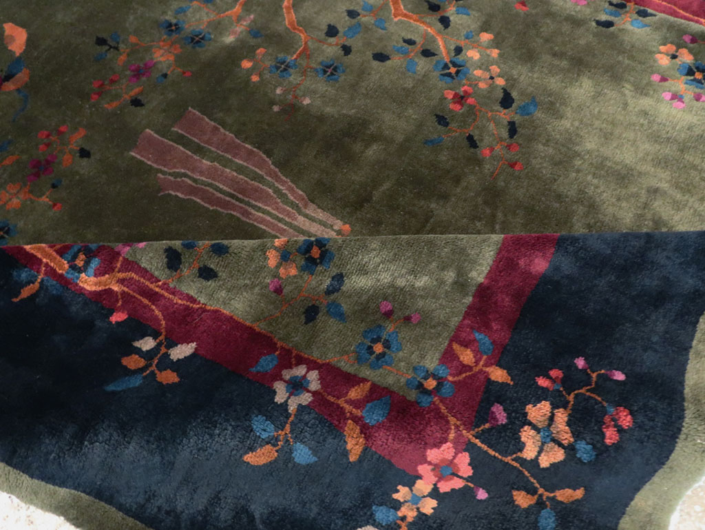 Mid-20th Century Chinese Art Deco Carpet, No.13109 - Galerie Shabab