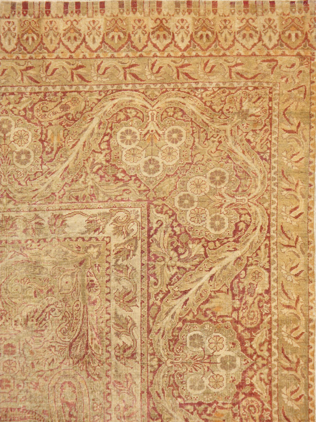 Antique Lahore Carpet, No.13114 - Galerie Shabab