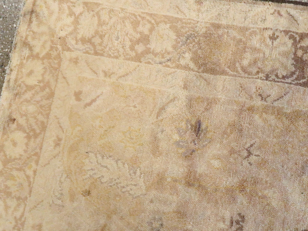 Antique Turkish Oushak Rug, No.13121 - Galerie Shabab