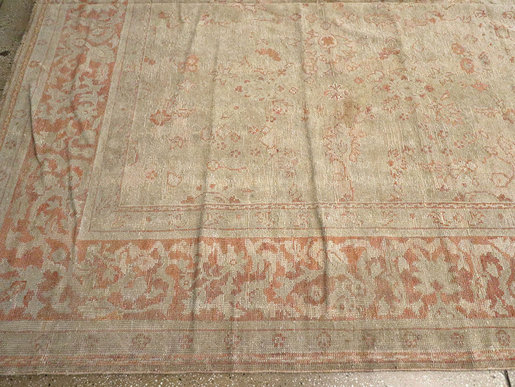 Antique Turkish Ghiordes Long Carpet, No.13122 - Galerie Shabab