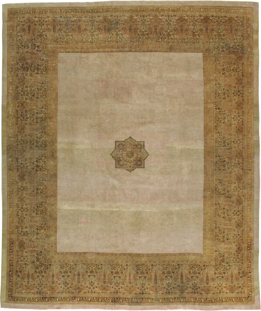 Antique Indian Agra Carpet, No.13133 - Galerie Shabab