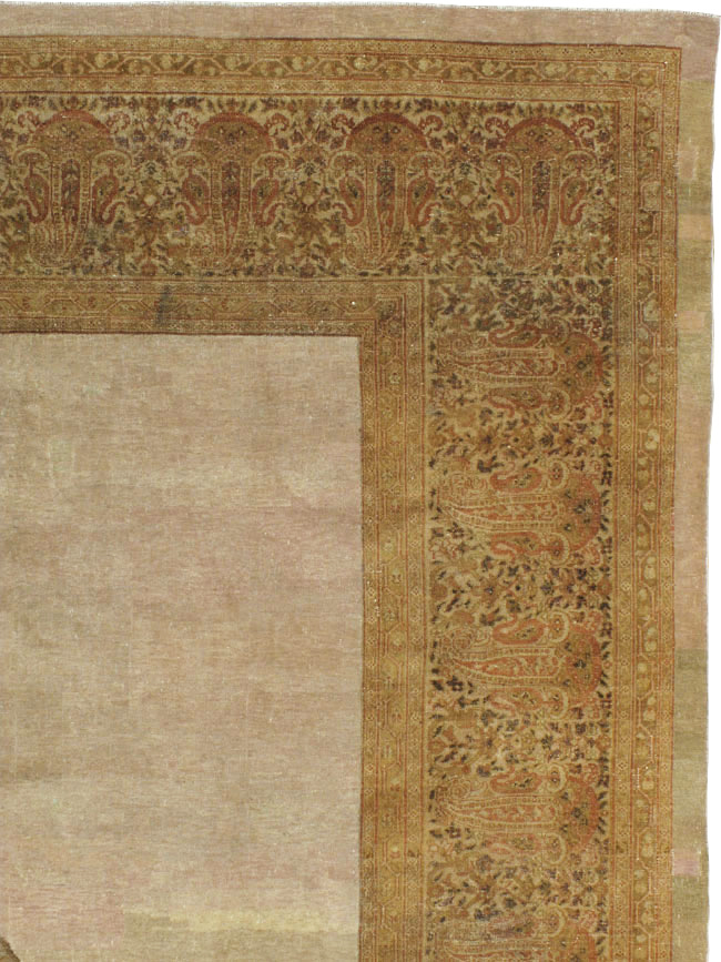 Antique Indian Agra Carpet, No.13133 - Galerie Shabab