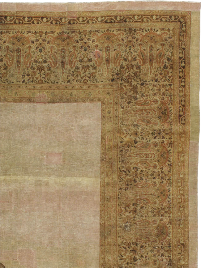Antique Indian Agra Carpet, No.13133 - Galerie Shabab