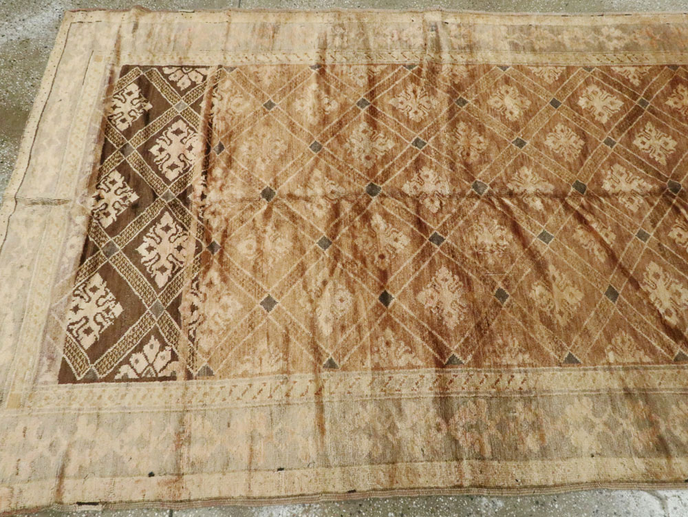 Antique Turkish Anatolian Runner, No.13137 - Galerie Shabab