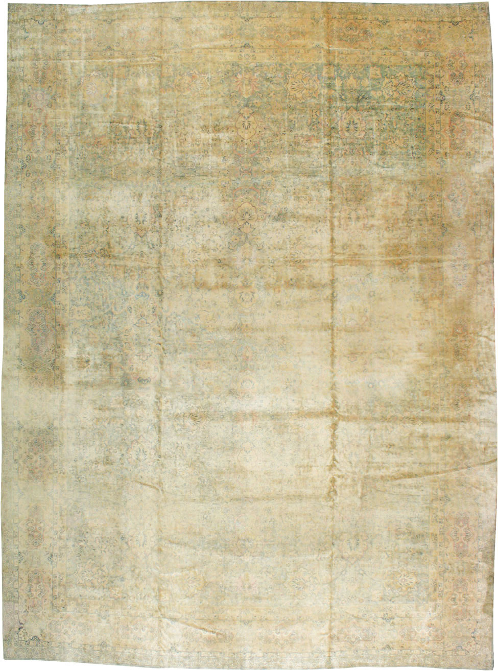 Antique Indian Oversize Lahore Carpet, No.13152 - Galerie Shabab