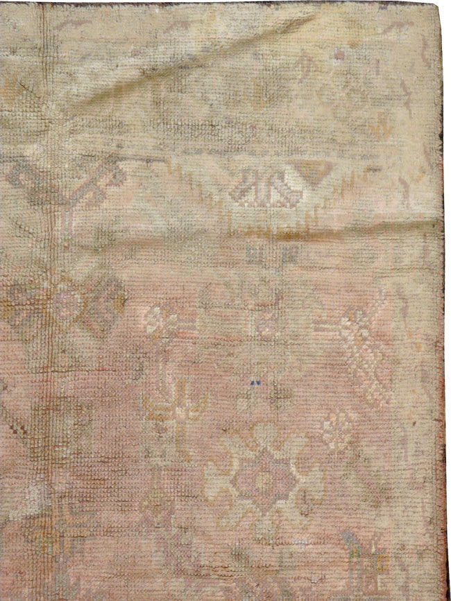Antique Turkish Oushak Rug, No.13164 - Galerie Shabab