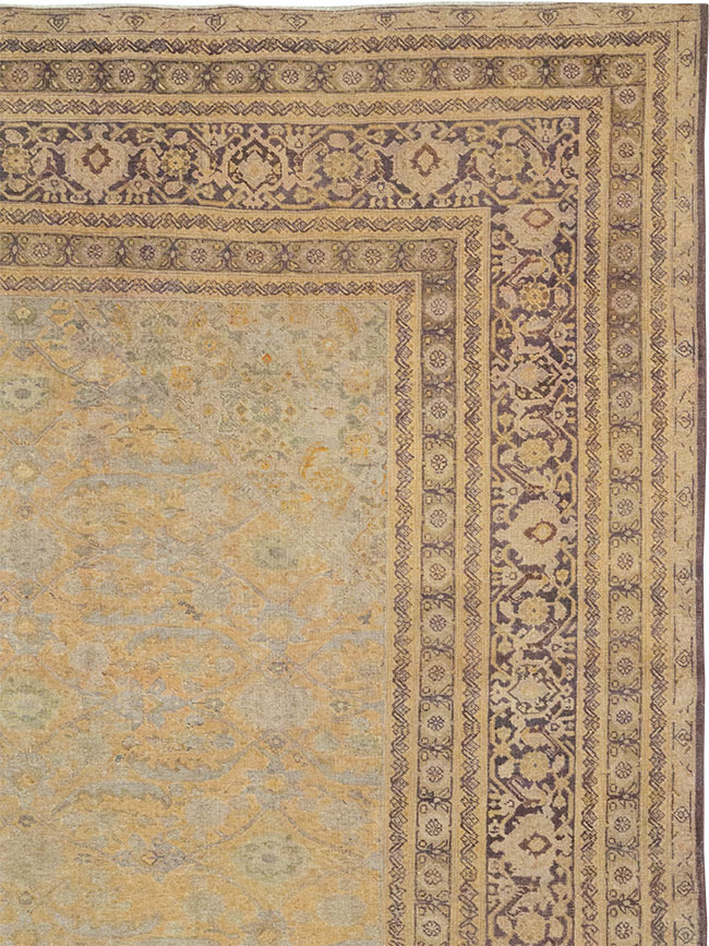 Antique Persian Tabriz Large Carpet, No.13173 - Galerie Shabab