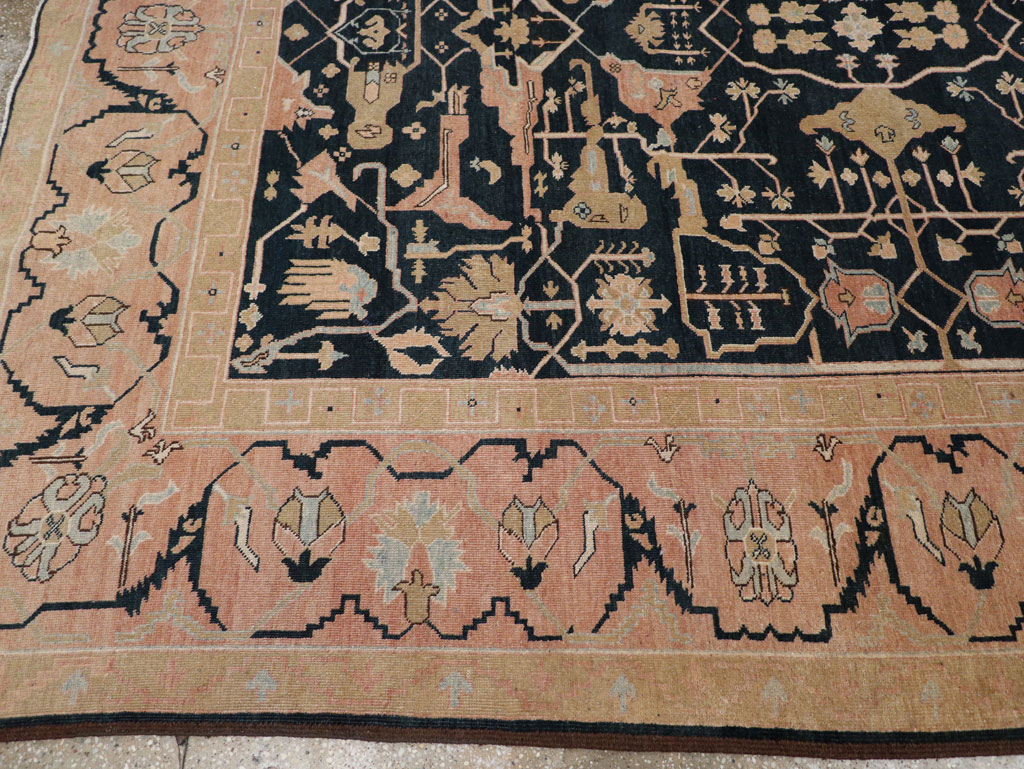 Vintage Persian Bidjar Small Room Size Carpet, No.13214 - Galerie Shabab