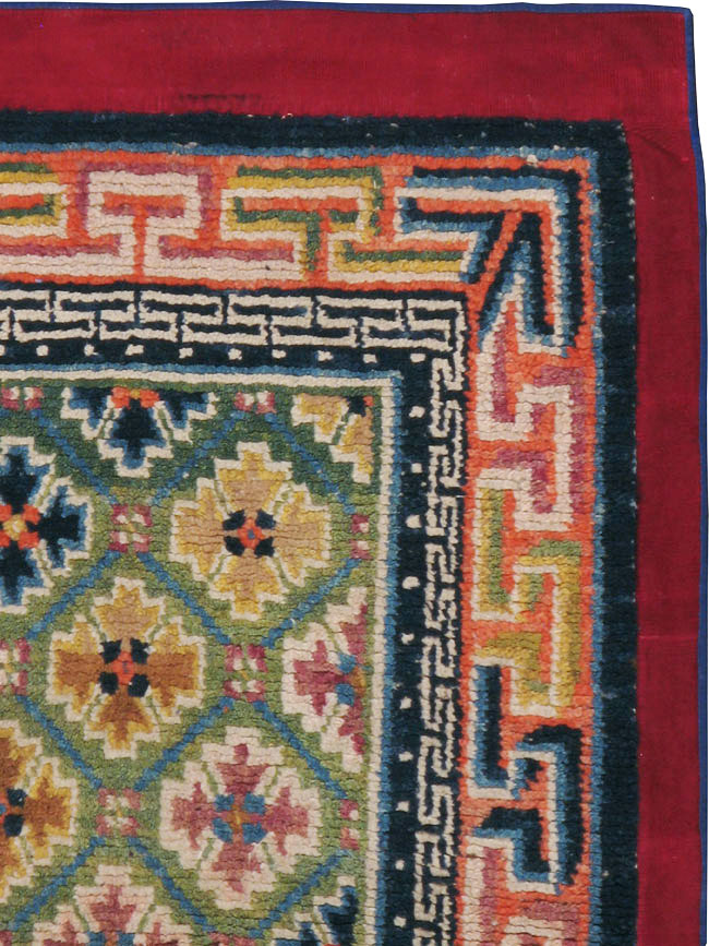 Vintage Tibetan Rug, No.13218 - Galerie Shabab