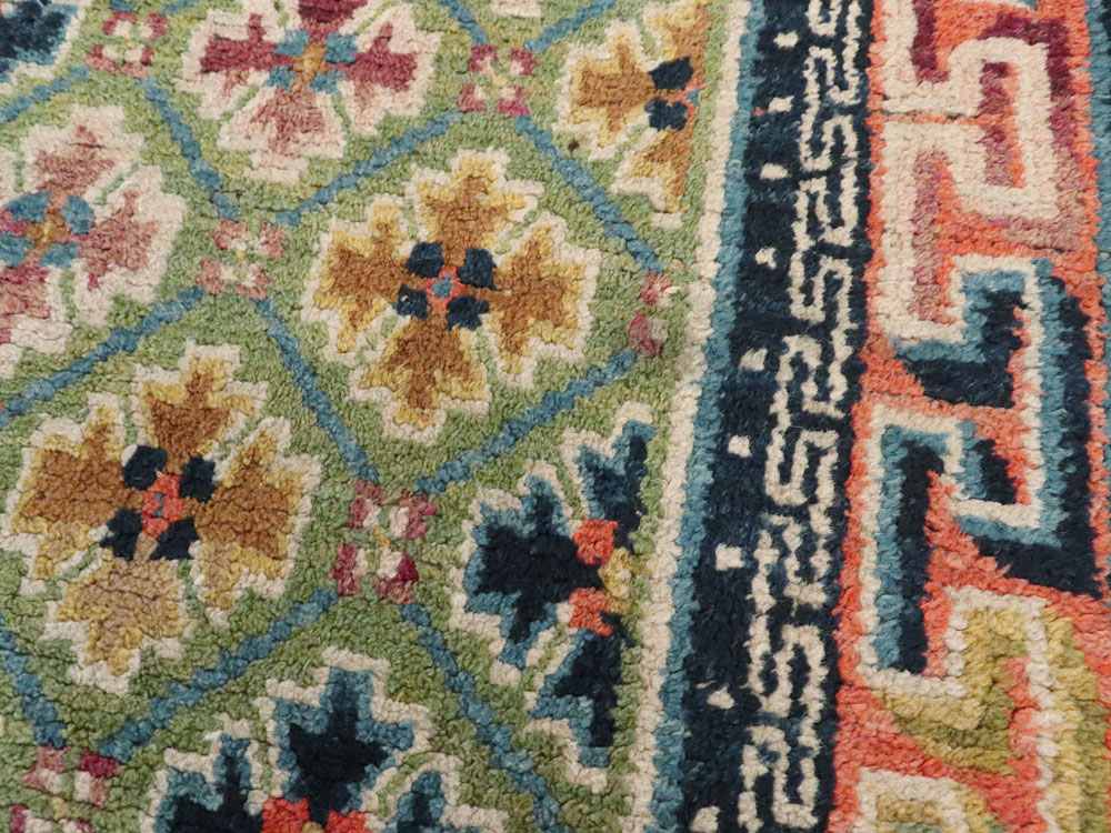 Vintage Tibetan Rug, No.13218 - Galerie Shabab