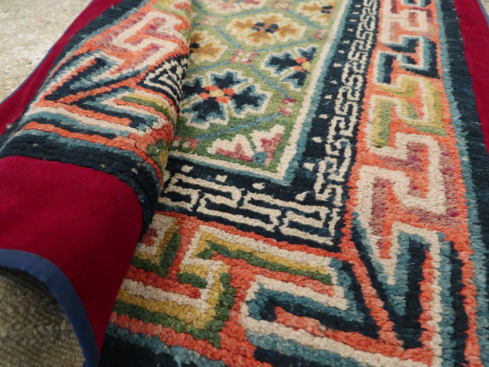 Vintage Tibetan Rug, No.13218 - Galerie Shabab