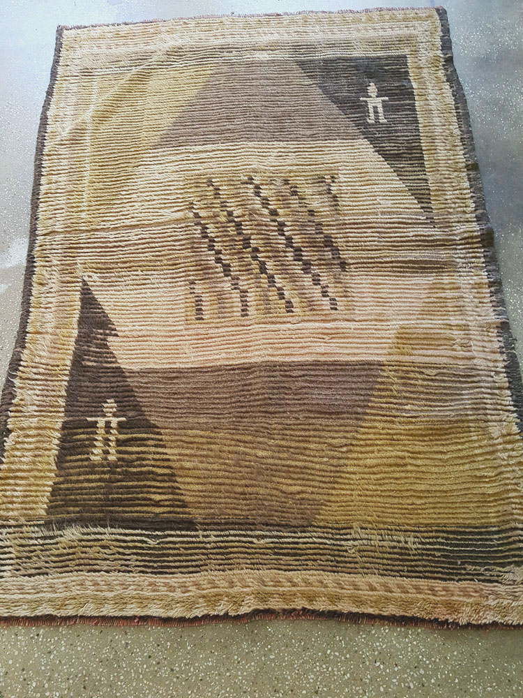 Vintage Turkish Konya Rug, No.13221 - Galerie Shabab