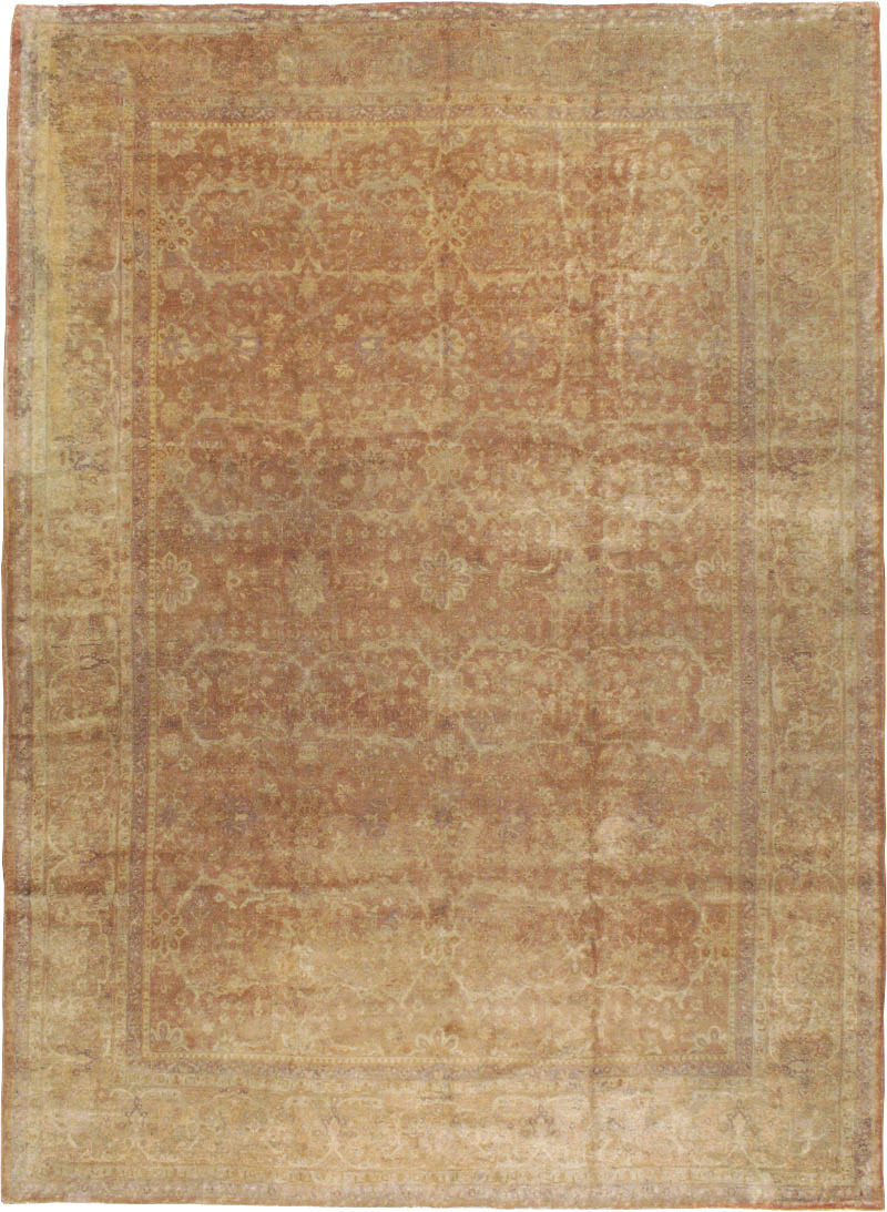 Antique Persian Tabriz Carpet, No.13222 - Galerie Shabab