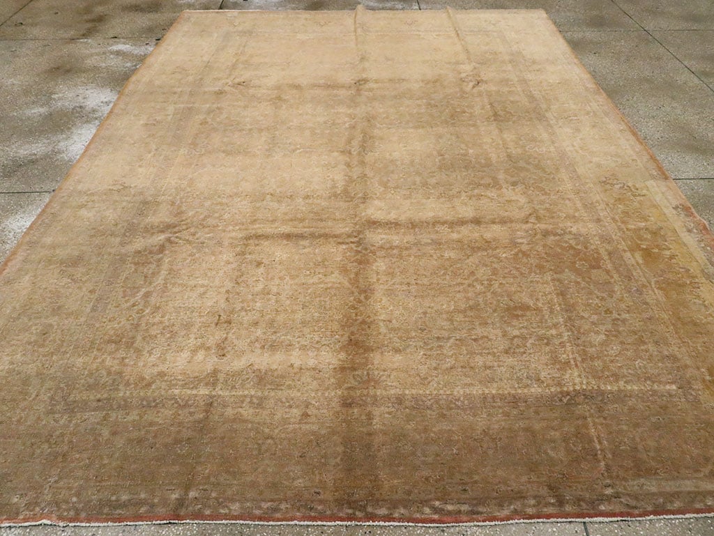 Antique Persian Tabriz Carpet, No.13222 - Galerie Shabab