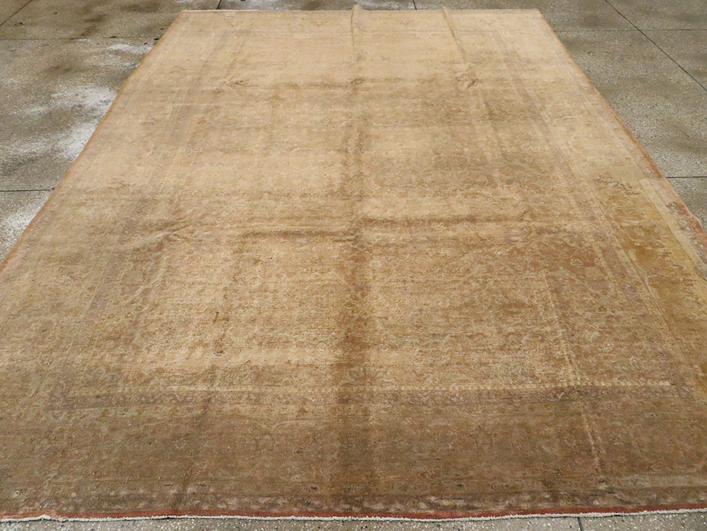 Antique Persian Tabriz Carpet, No.13222 - Galerie Shabab