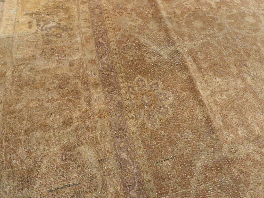 Antique Persian Tabriz Carpet, No.13222 - Galerie Shabab