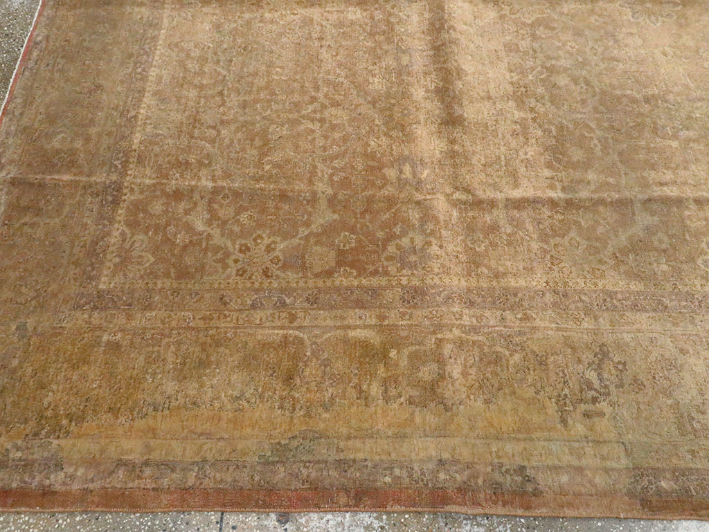 Antique Persian Tabriz Carpet, No.13222 - Galerie Shabab