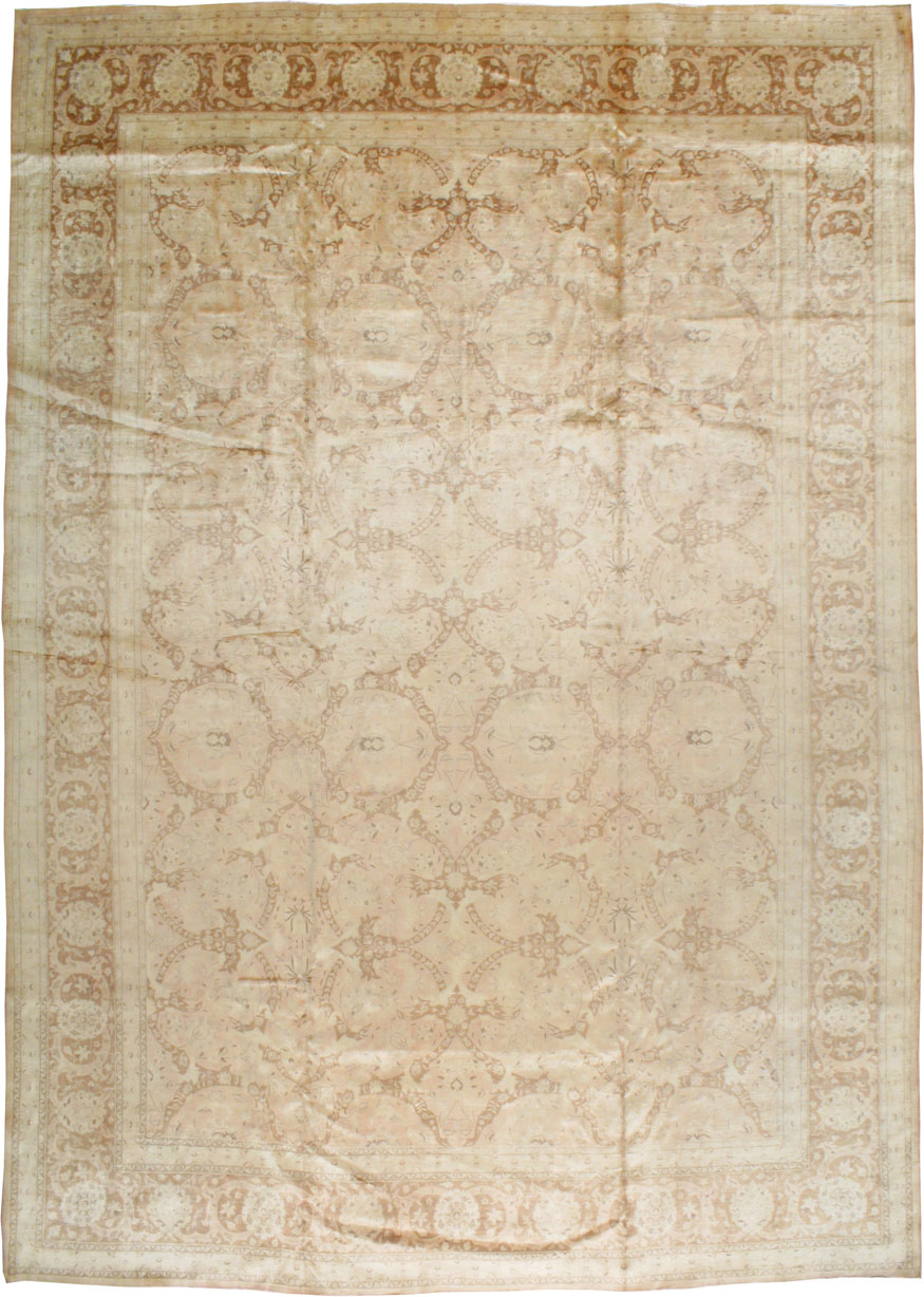 Antique Persian Tabriz Carpet, No.13266 - Galerie Shabab