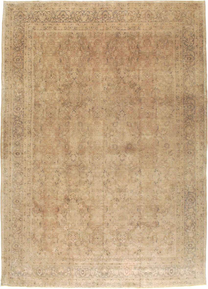 Antique Persian Tabriz Carpet, No.13267 - Galerie Shabab
