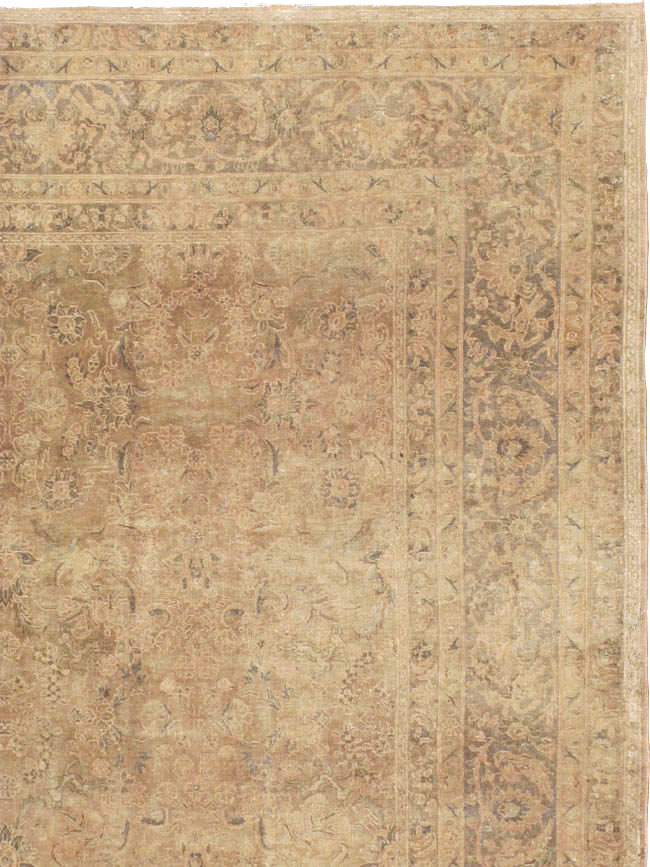 Antique Persian Tabriz Carpet, No.13267 - Galerie Shabab