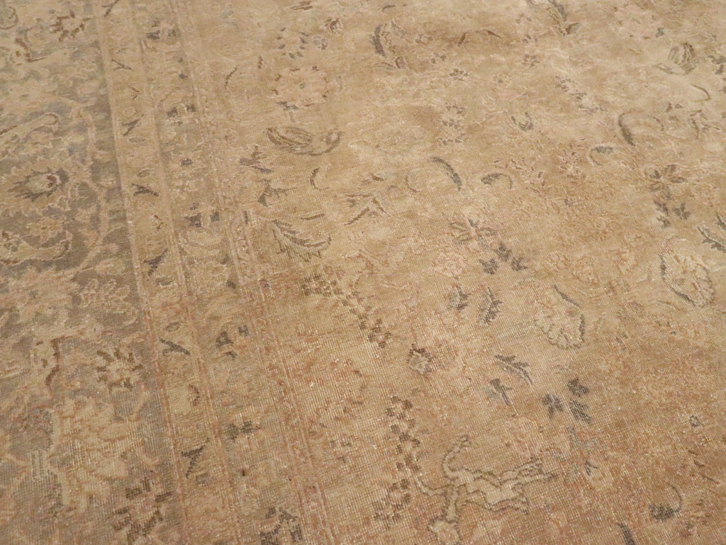 Antique Persian Tabriz Carpet, No.13267 - Galerie Shabab