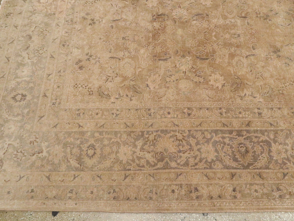 Antique Persian Tabriz Carpet, No.13267 - Galerie Shabab