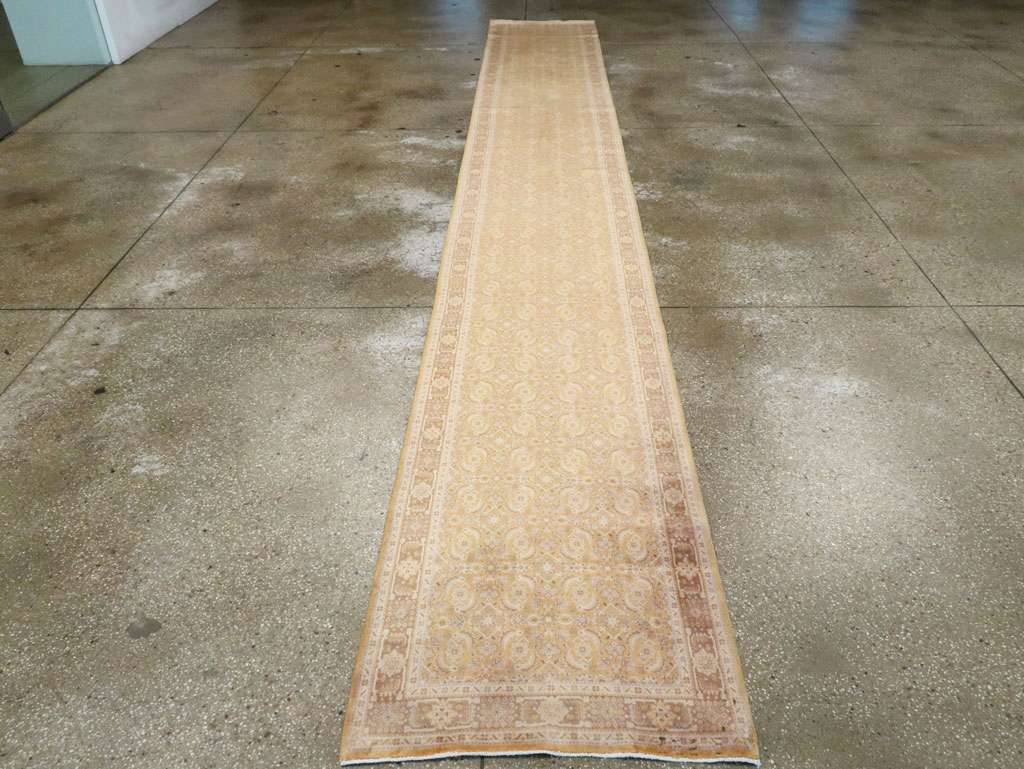 Antique Persian Tabriz Runner, No.13268 - Galerie Shabab