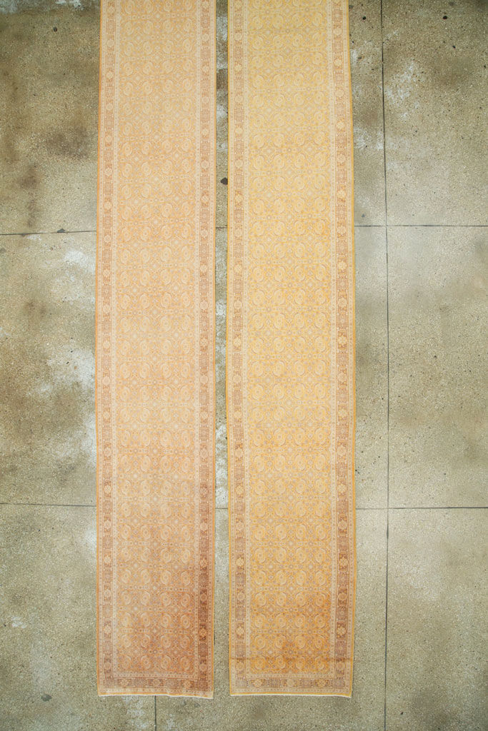 Antique Persian Tabriz Runner, No.13268 - Galerie Shabab